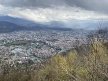 mont rachais vue grenoble